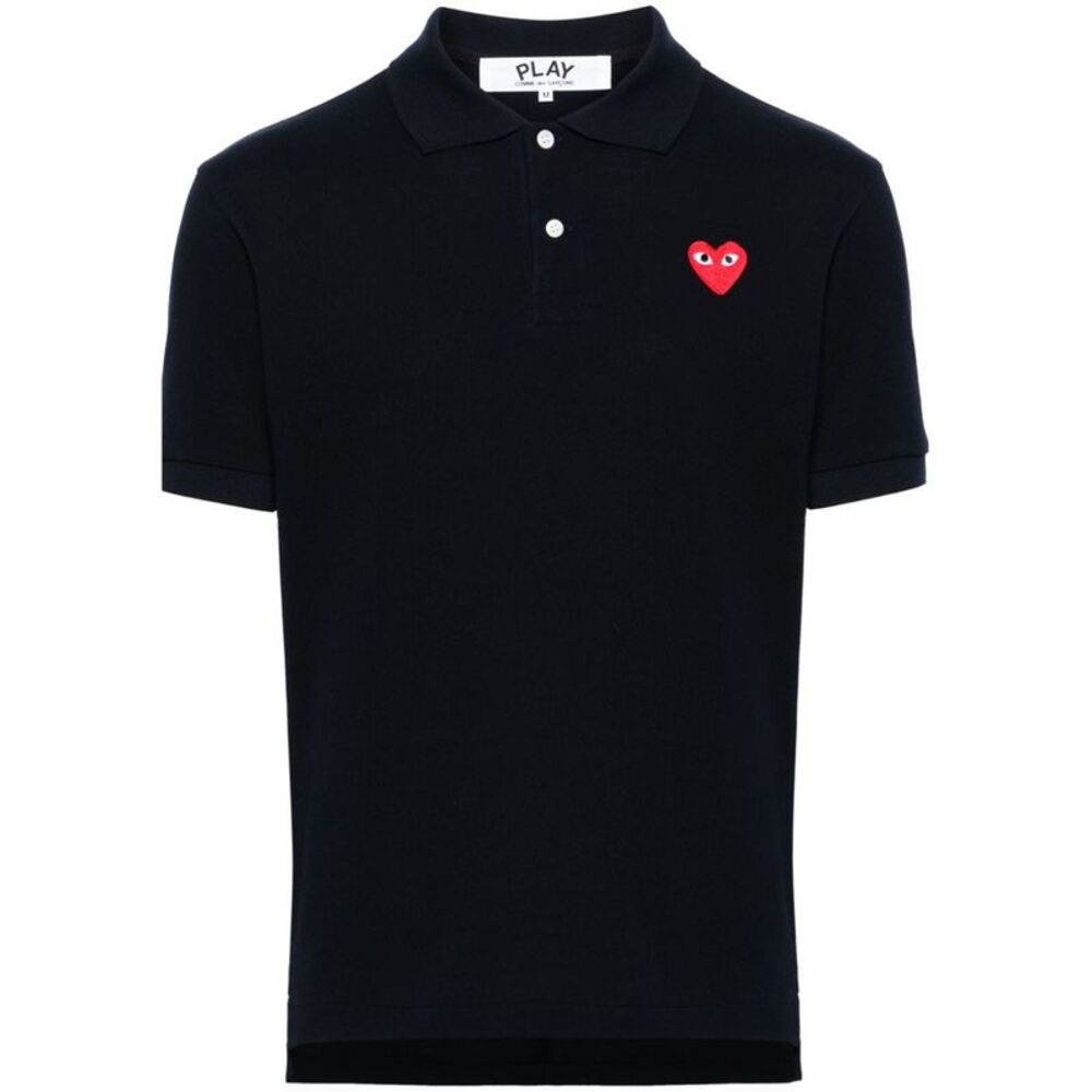 Comme Des Garçons Play Men Cotton Polo Shirt